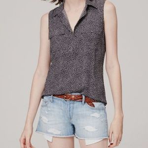 Loft Sleeveless Blouse